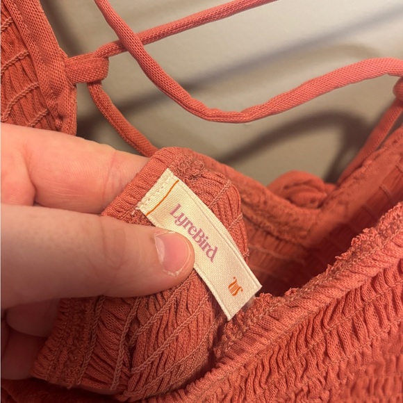 NWT ✨ By Anthropologie Smocked Slip - Picture 6 of 12